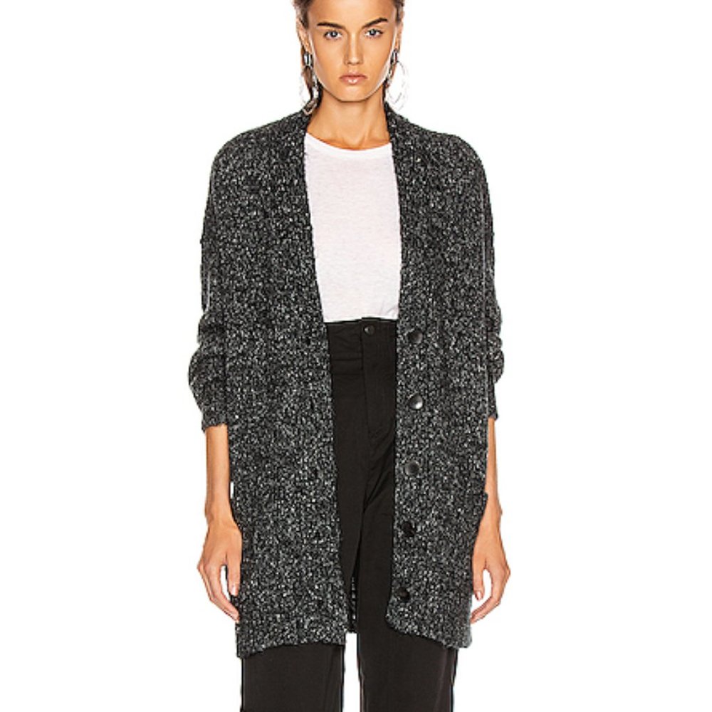 SOLD OUT! Isabel Marant $485 Scott Marled Cardigan - Picture 1 of 8